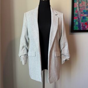 H&M Oversized Light Gray Blazer
